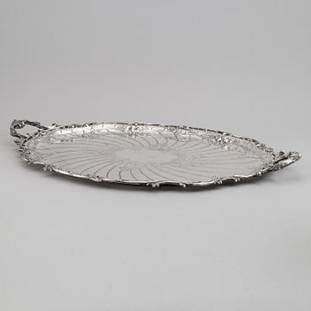 A German rococo style silver tea- and coffee service.