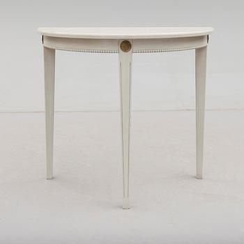 VÄGGBORD, gustaviansk stil, 1900-talets andra hälft.