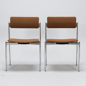 Ilmari Tapiovaara, tuoleja, 4 kpl, "Kiki" Merivaara 1970-luku.