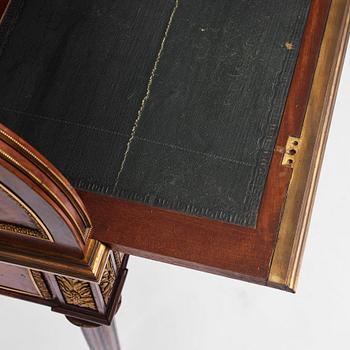 A Louis XVI gilt-bronze mounted mahogany cylinder desk by F. Schey, (master in Paris 1777).