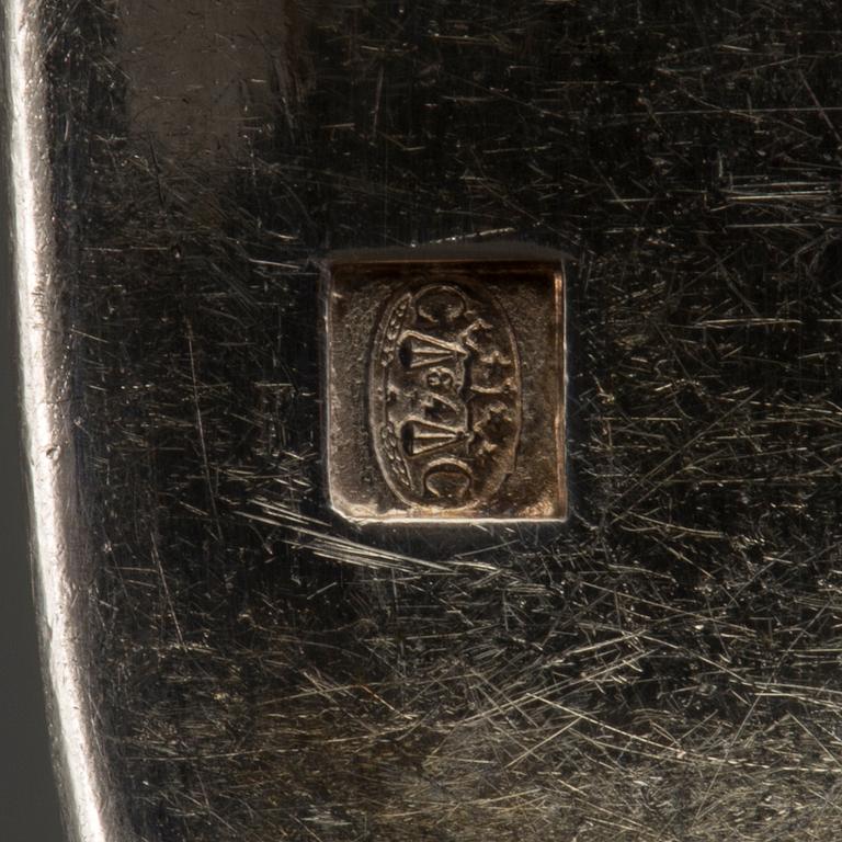 28 parts of silverplate flatware Christofl, Paris, France.