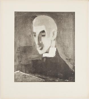 A folder with 58 reproductions after Helene Schjerfbeck.