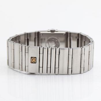 Omega, Constellation, Quadra, wristwatch, 19 x 24 mm.