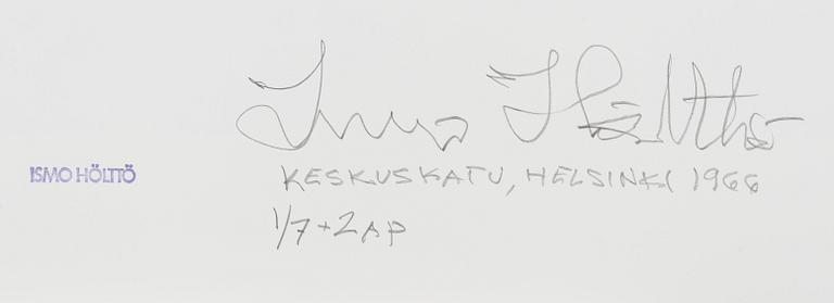 Ismo Hölttö, "City Center Construction Site, Helsinki 1966".