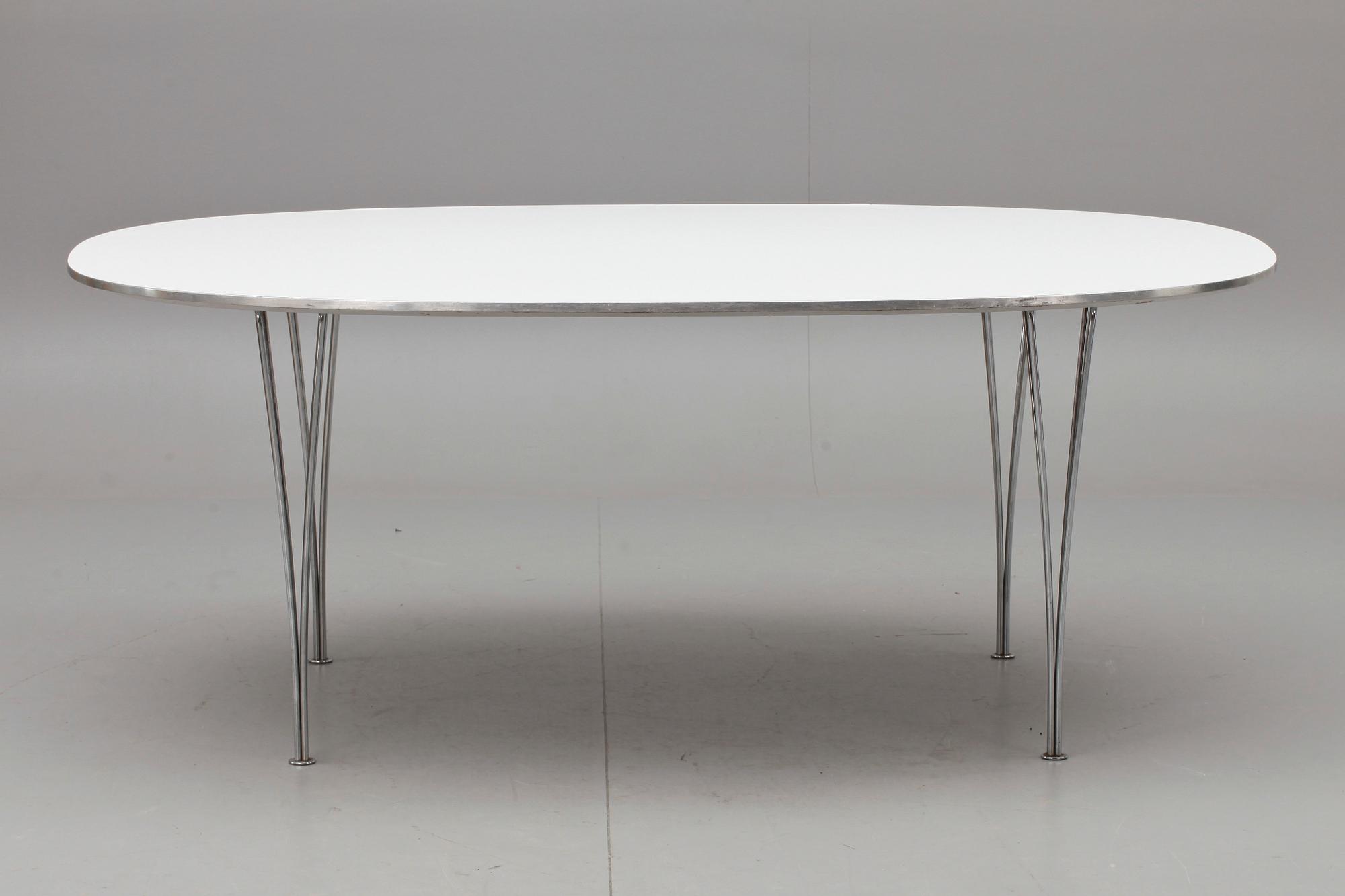 MATBORD, "Superellips", Design Bruno Mathsson och Piet Hein för Fritz Hansen och Mathsson International AB.