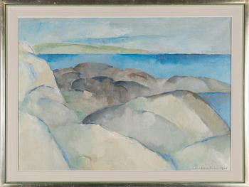 Eva Cederström, Cliffs by the Sea.