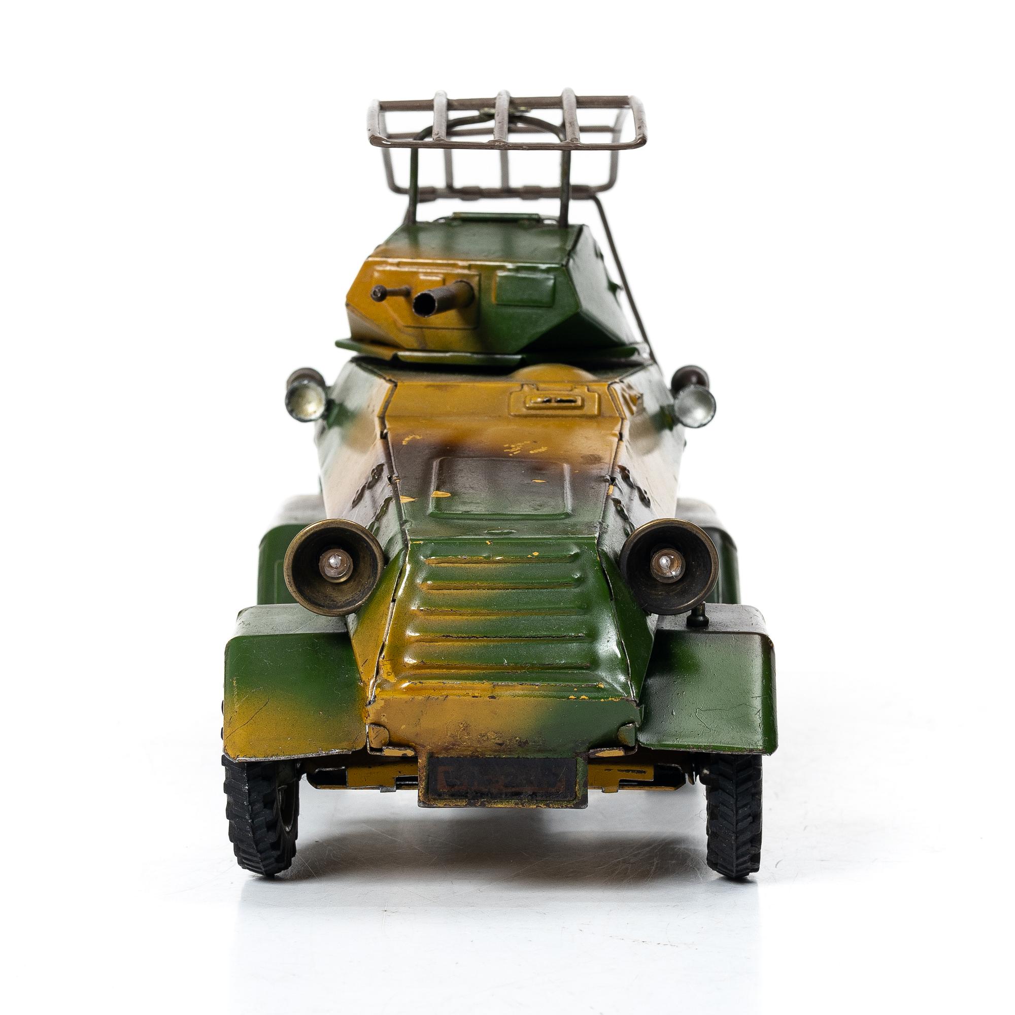 Lineol, armoured vehicle, 1930s.
