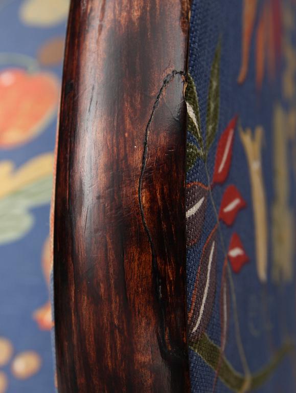 FÅTÖLJER, 1 par, art déco, 1900-talets första hälft.