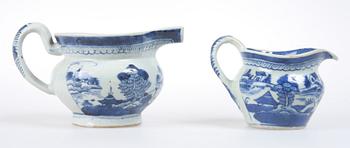 SÅSSNIPOR, 2 st, porslin, Kina.