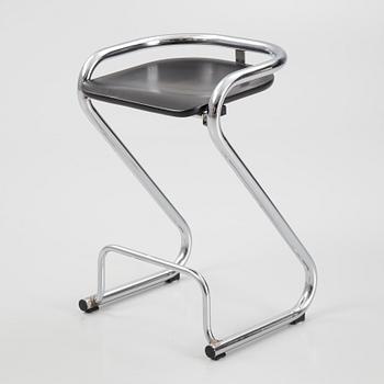 Börge Lindau and Bo Lindekrantz, six matched bar stools, 'S70-3', Lammhults.