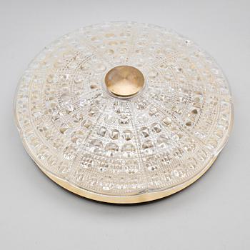 TAKPLAFOND, glas, Carl Fagerlund, Orrefors, 1900-talets andra hälft. Höjd ca 15 cm.