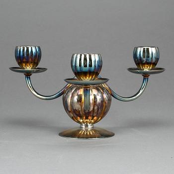 LJUSSTAKE, sterlingsilver, Tyskland, 479 gram.
