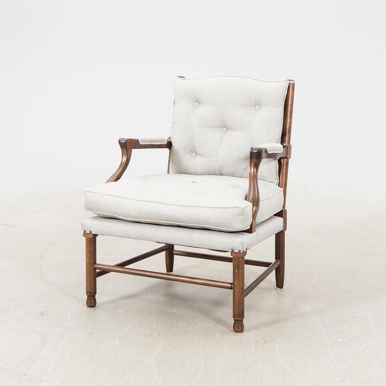 Fåtölj Gripsholmsmodell NK (Nordiska Kompaniet) 1900-talets andra hälft.