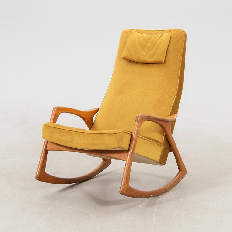 Rocking chair "Vide" by Bröderna Andersson Ekenässjön, 1960s.