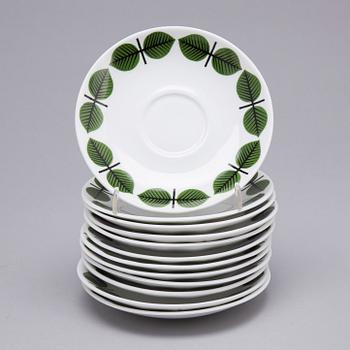 A set of 30 pieces of 'Berså' tableware by Stil Lindberg, Gustavsberg.