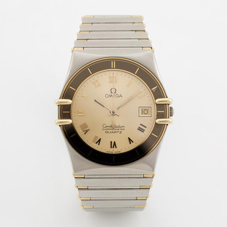 Omega, Constellation, Chronometer, "Manhattan", wristwatch, 32,5 mm.
