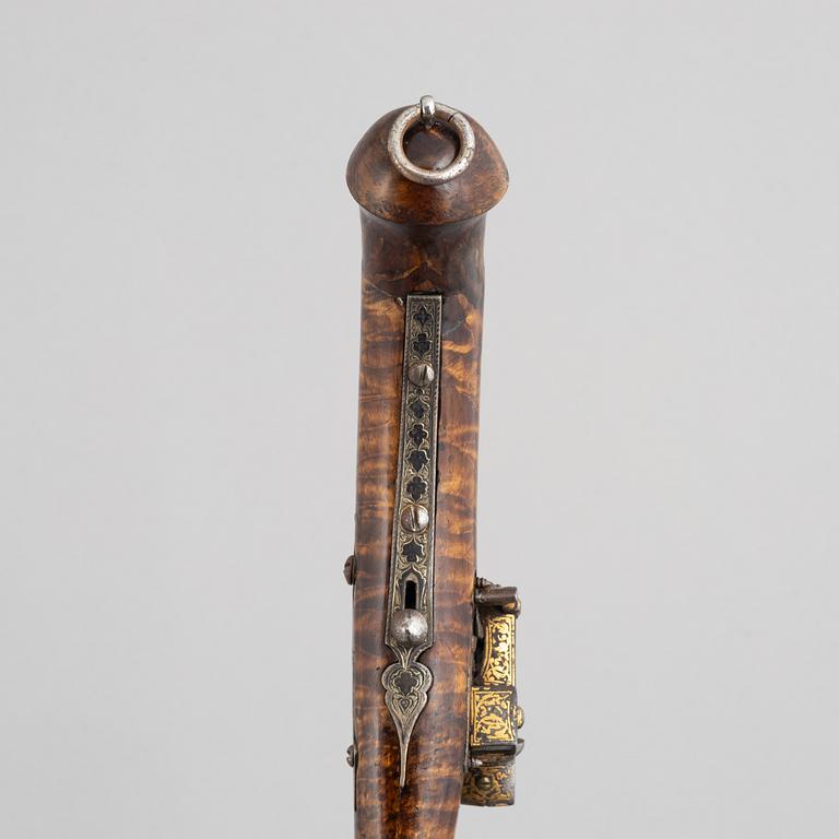 Snaphaunce pistol, Caucasus, circa 1800.