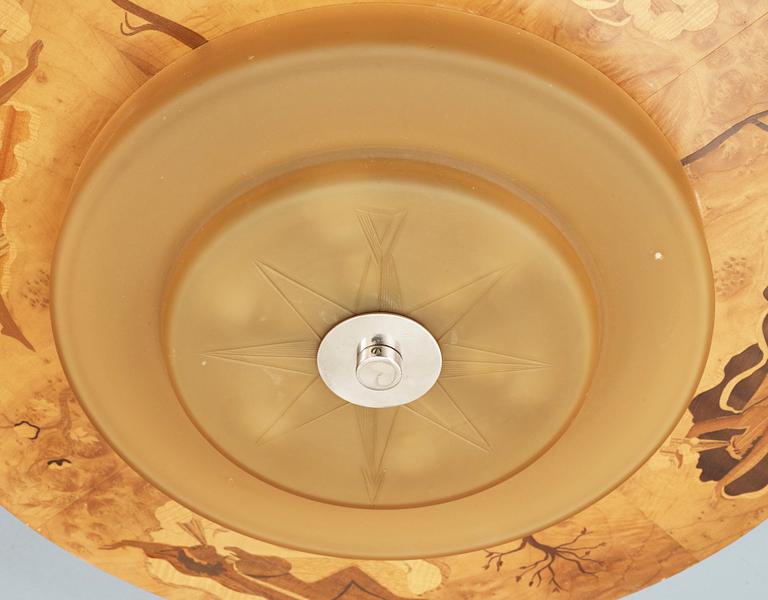 BIRGER EKMAN, Plafond, Mjölby Intarsia, 1930-40-tal.