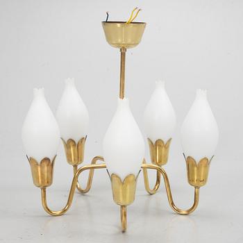 A Scandinavian Modern ceiling lamp, mid-20th Century.
