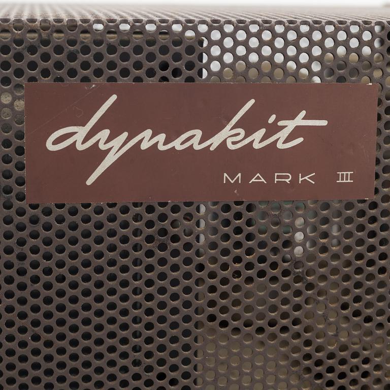 Dynaco, "Dynakit Mark 3", tube amplifier, a pair, USA, 1960s/70s.