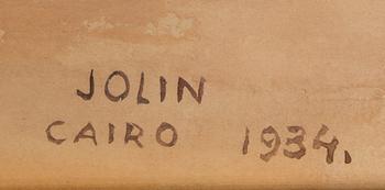 Einar Jolin, a signed and dated water colour.