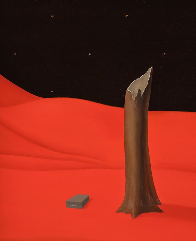 Patrik Andiné, "Rött landskap".