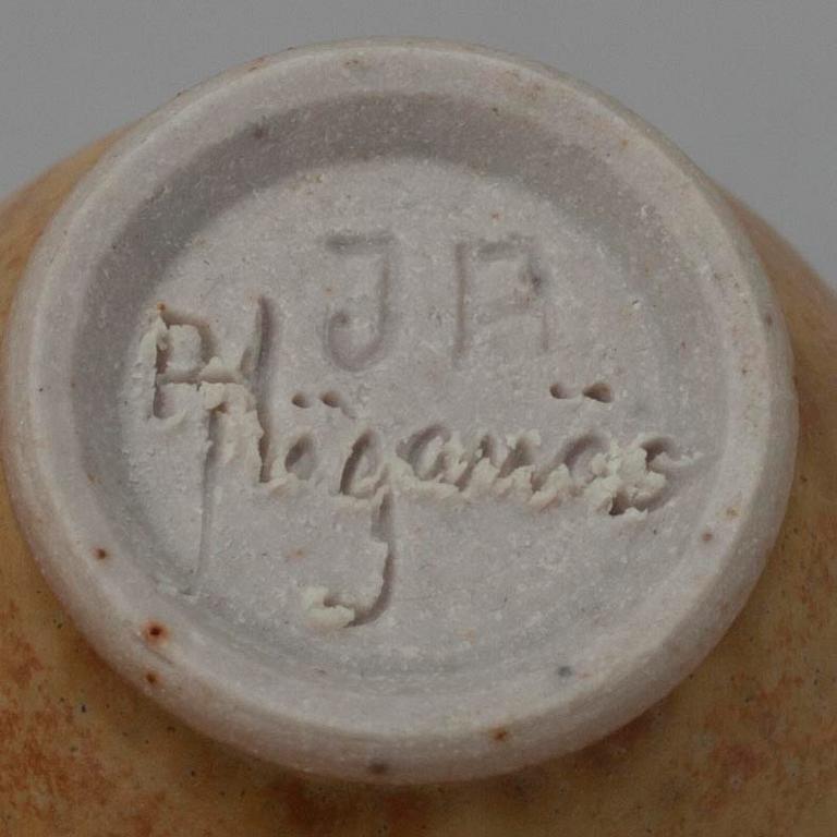 MINIATYRFÖREMÅL, 13 st, keramik, signerade John Andersson, Höganäs. 1900-talets senare hälft.