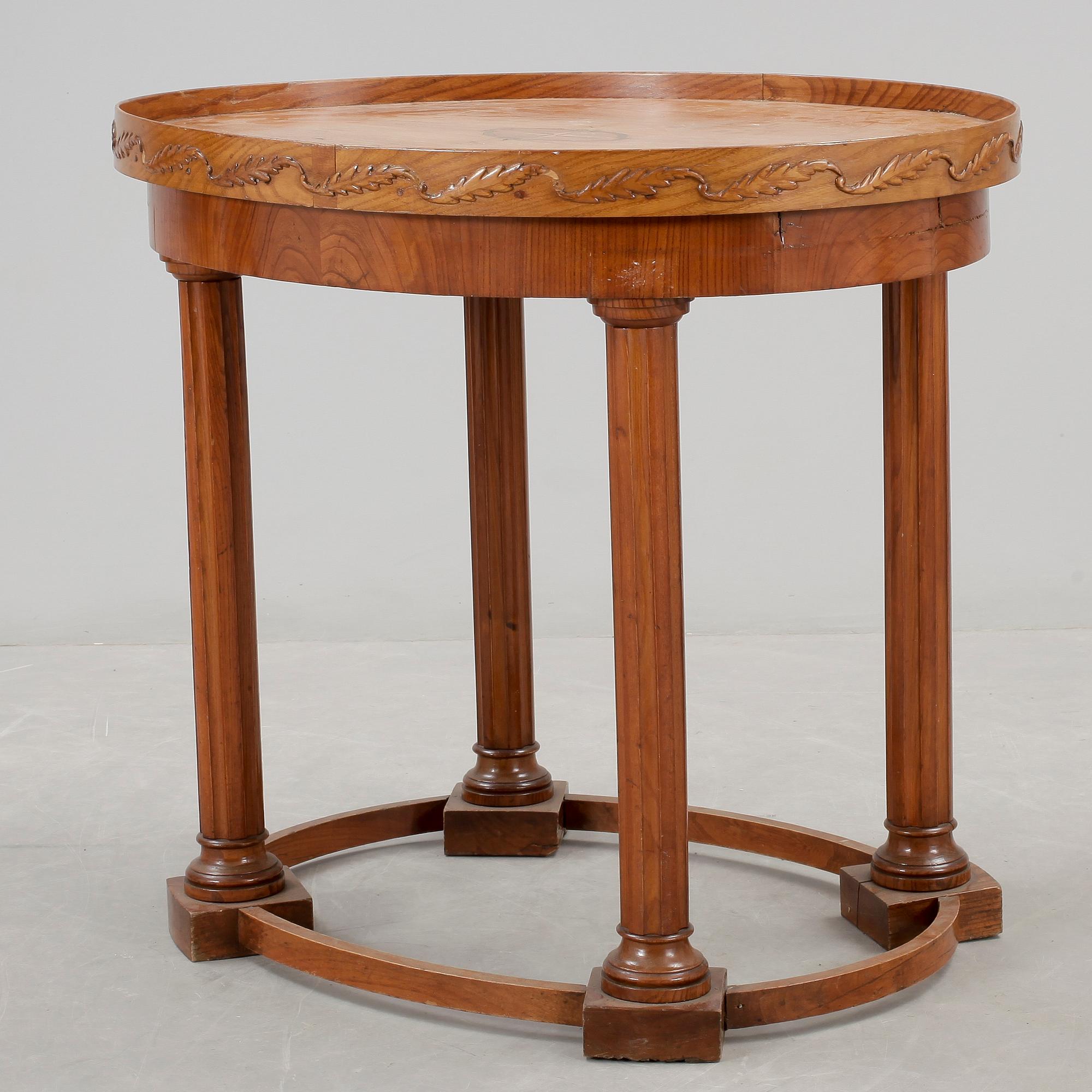 SALONGSBORD, empire, 1800-talets första hälft.