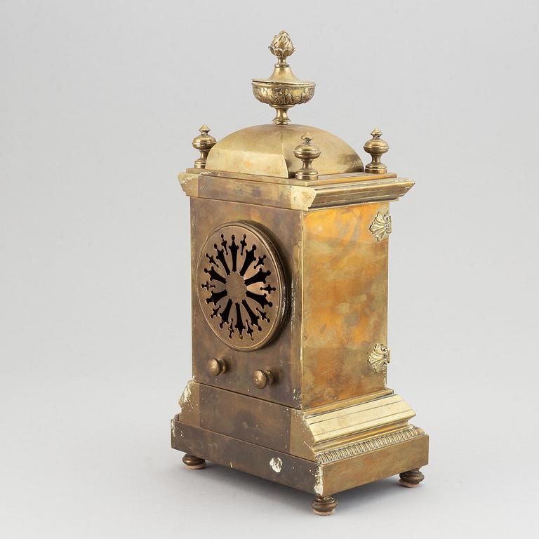 A French table clock signed Victor Paillard, second half of the 19th century.