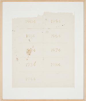 Jan Svenungsson · JAN SVENNUNGSSON, akvarell på papper, sign o dat a tergo augusti 1989.