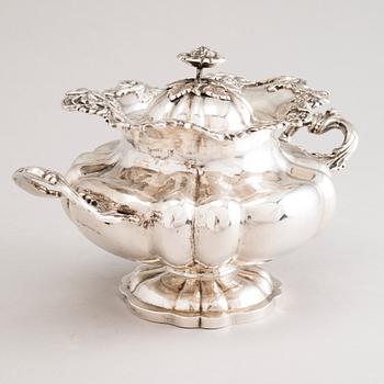 SOKERIKKO, hopeaa, tarakstusmestari Andrey Antonovich Kovalsky, Moskova, 1845.