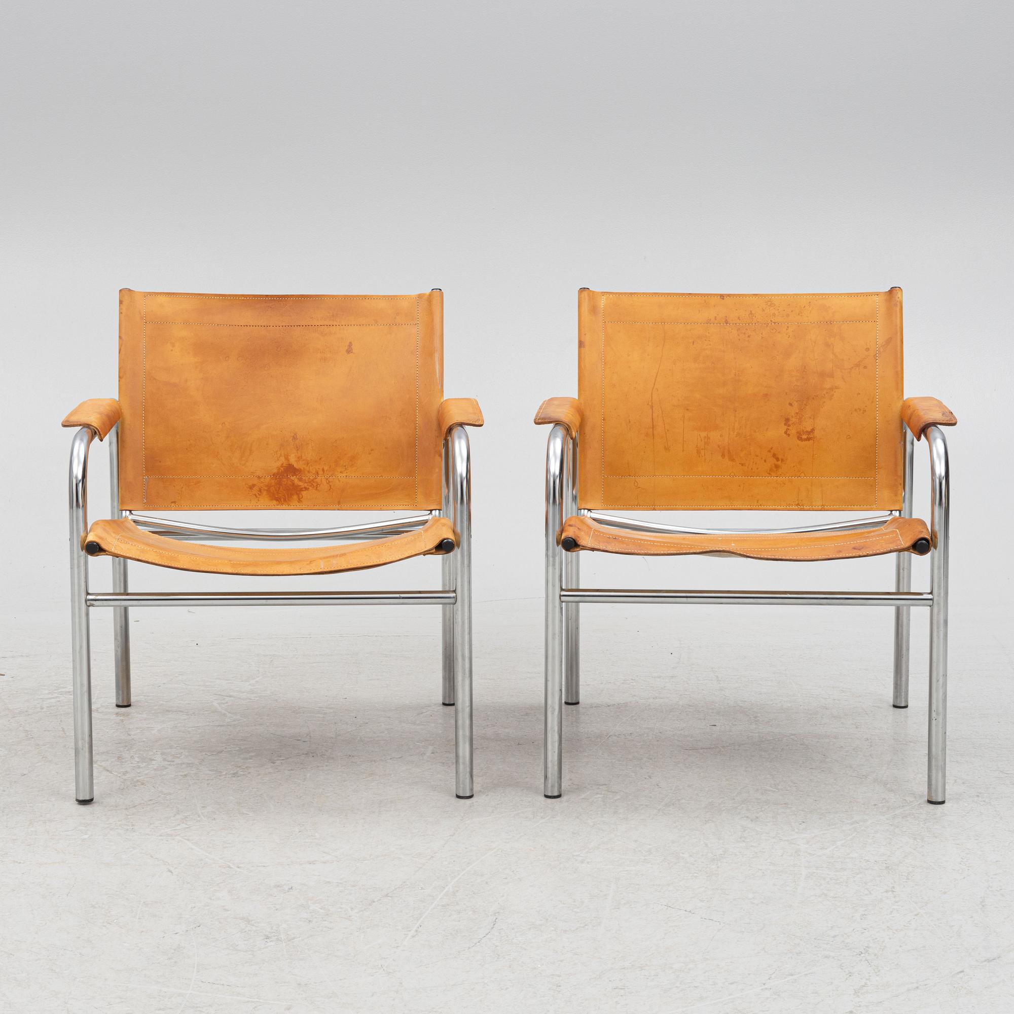 Tord Björklund, fåtöljer ett par, ”Klinte”, IKEA, 1980-tal.