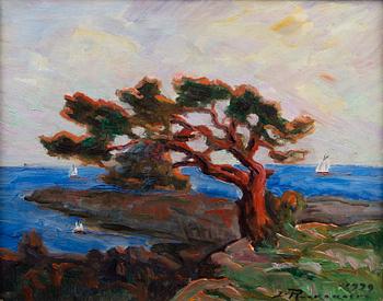 JALMARI RUOKOKOSKI, oil on canvas, signed and dated 1929.