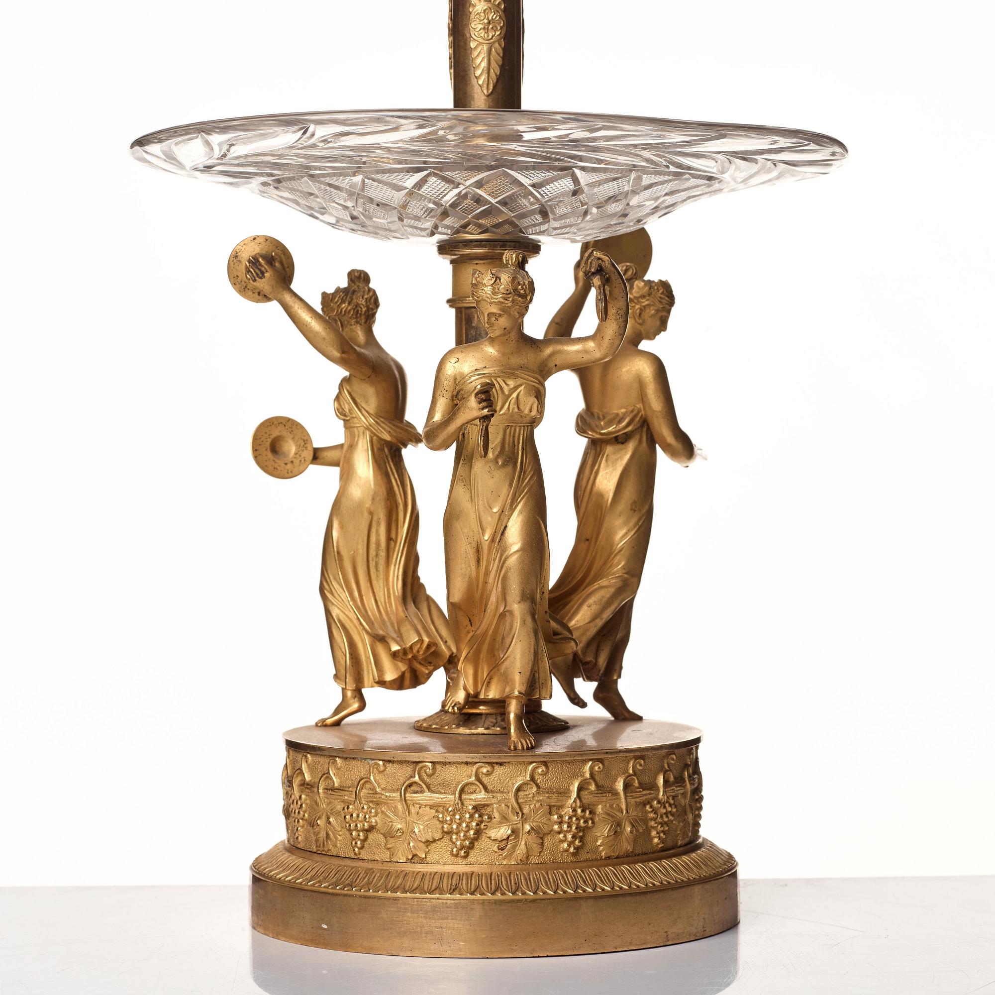 BORDSUPPSATSER, ett par, av Pierre Philippe Thomire (1751–1843) Paris, Empire.