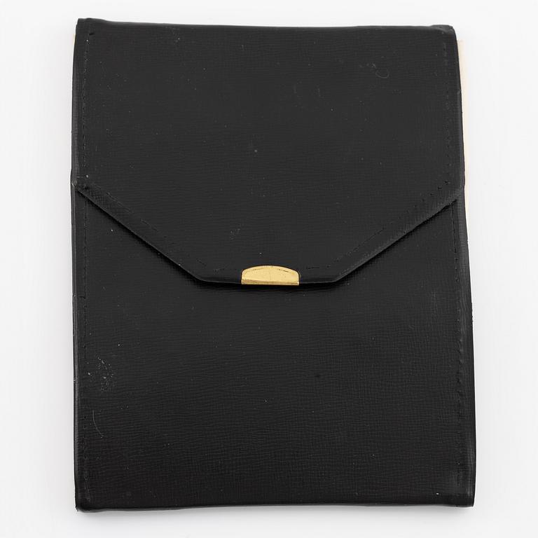 Multi-strand pearl necklace with two clasps set with carved coral, cabochon-cut tourmaline, and brilliant-cut diamonds.