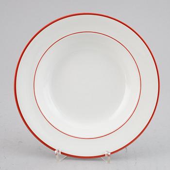 Julservis, 14 delar, flintgods, "Herrgårdsjul", Rörstrand.