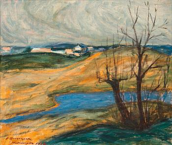 20. Jalmari Ruokokoski, SPRING LANDSCAPE.