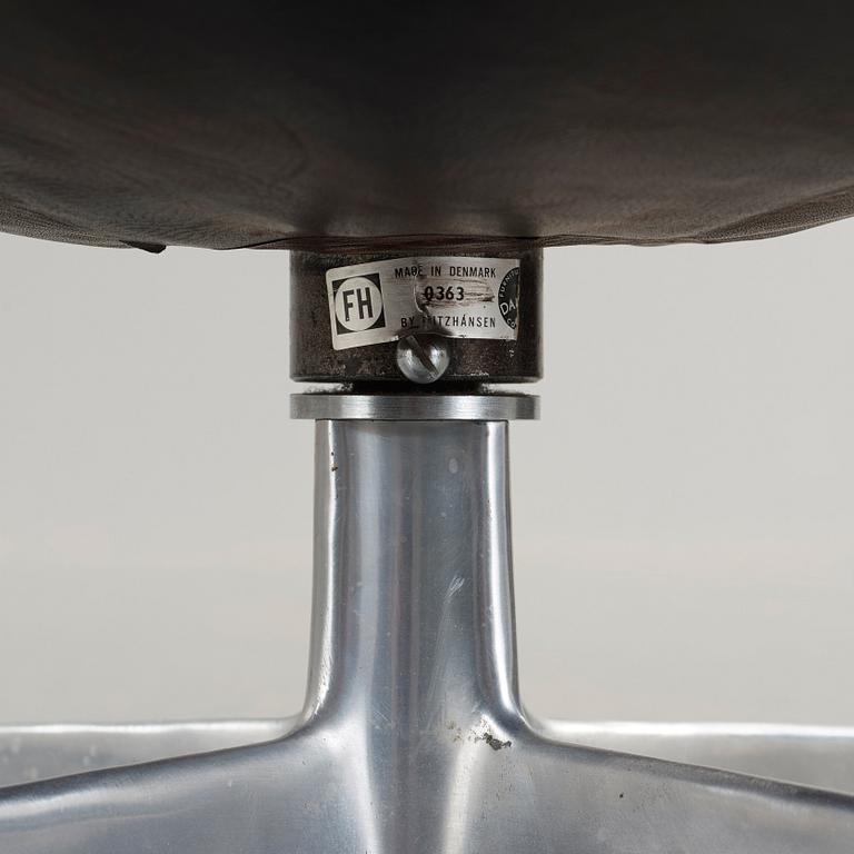 Arne Jacobsen, fåtölj, "Ägget", Fritz Hansen, Danmark 1963.