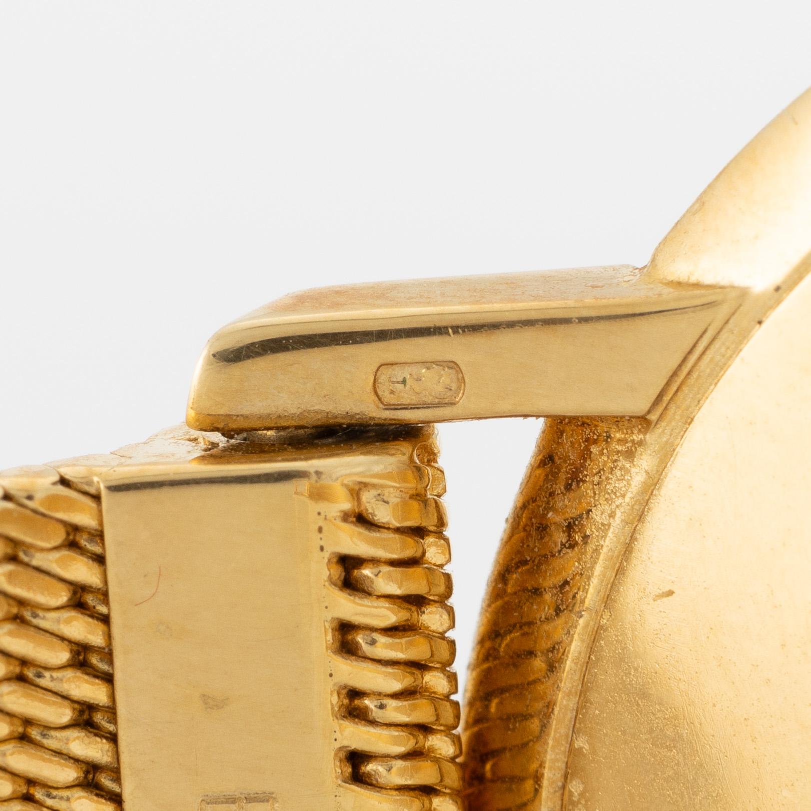 Omega, Genève, wristwatch, 31.5 mm.