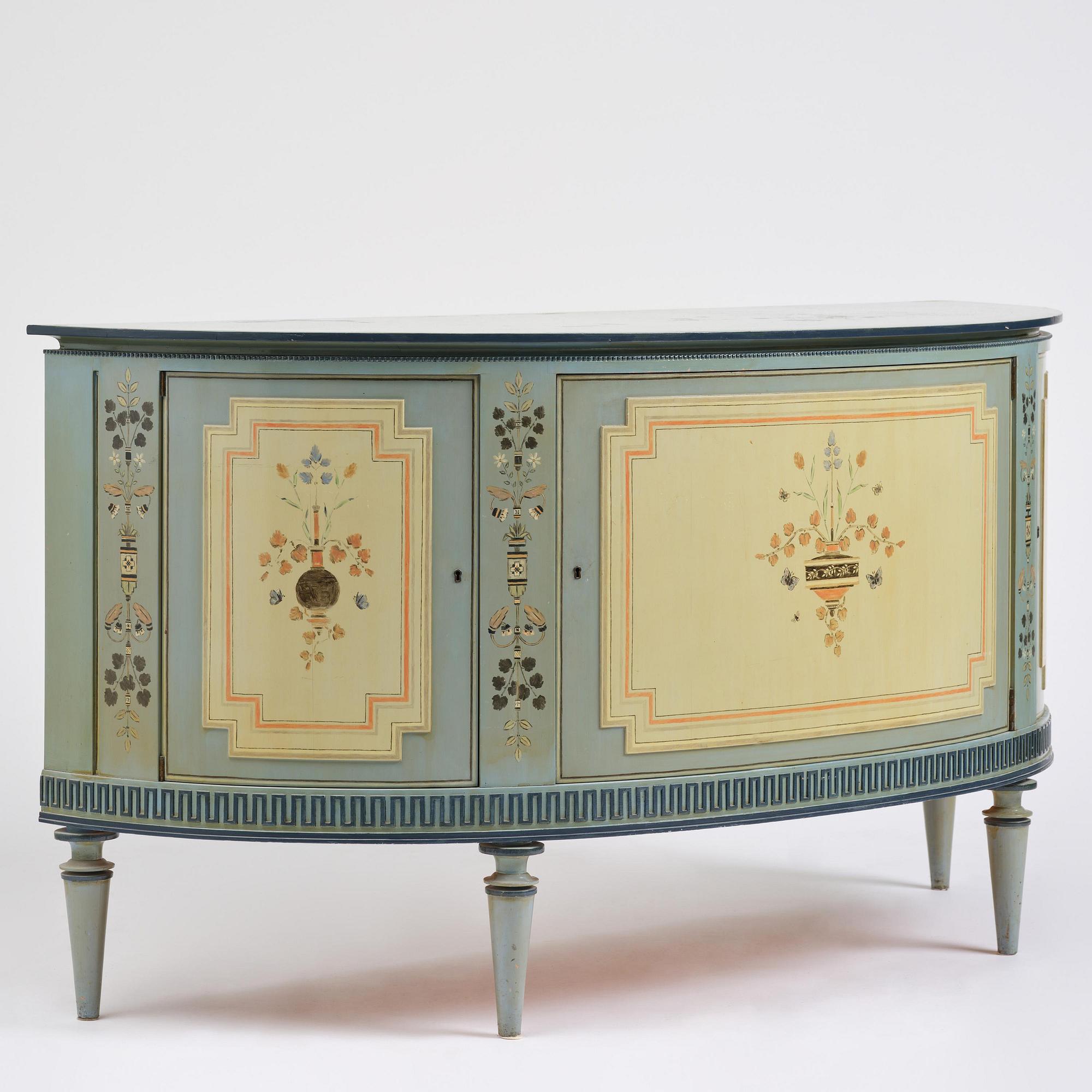 Carl Malmsten, a Swedish Grace sideboard, cabinetmaker Albin Johansson, Stockholm, for Villa Kvikkjokk, 1927.