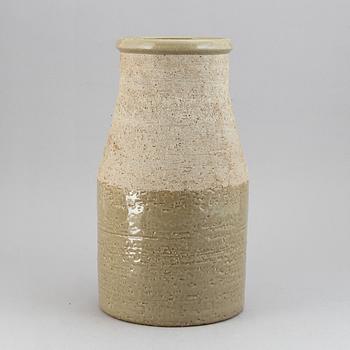 HERTHA BENGTSON, a mid 20th century stoneware floor vase for Rörstrand, Sweden, signed HB.