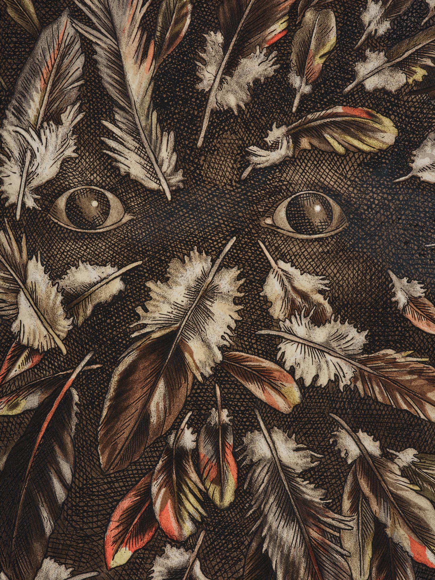 Enrique Grau, "The savage from the forest" from: "Hommage aux Prix Nobel" (The Nobel Prize portfolio).