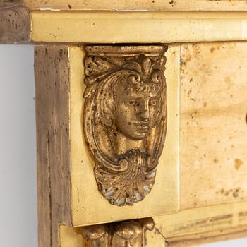 Mirror frame, by Jonas Frisk (mirror manufacturer in Stockholm 1805-1824), Empire.