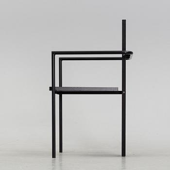 A 'Concrete' armchair by Jonas Bohlin for Källemo, designed 1980.