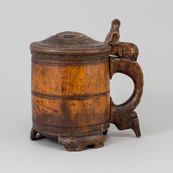 A TANKARD, Norway, 18th/19th century.