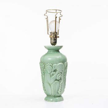 Ruben Wallström, bordslampa, Gefle.