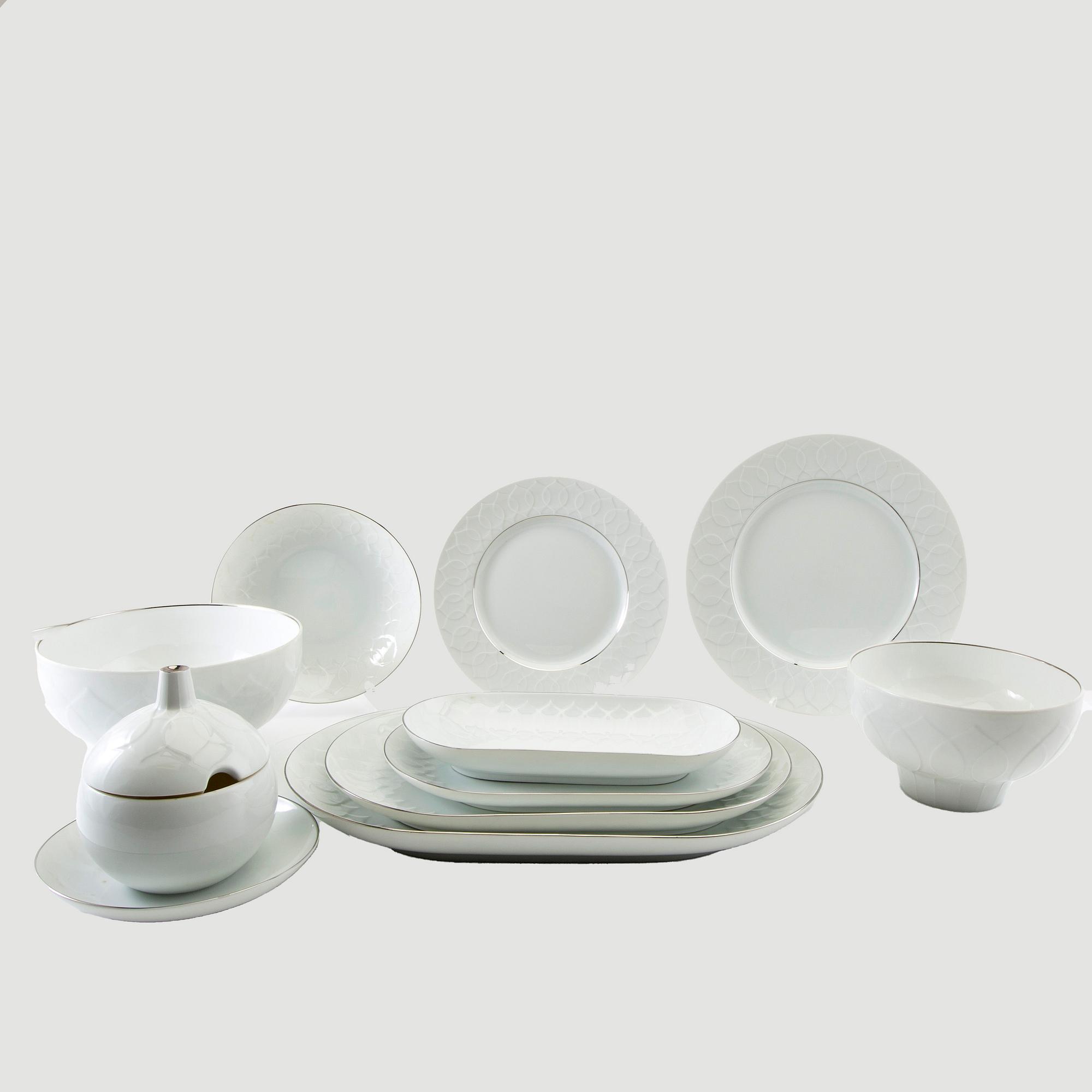 Servis 51 dlr Rosenthal Studio Line, porslin 1970/80-tal.