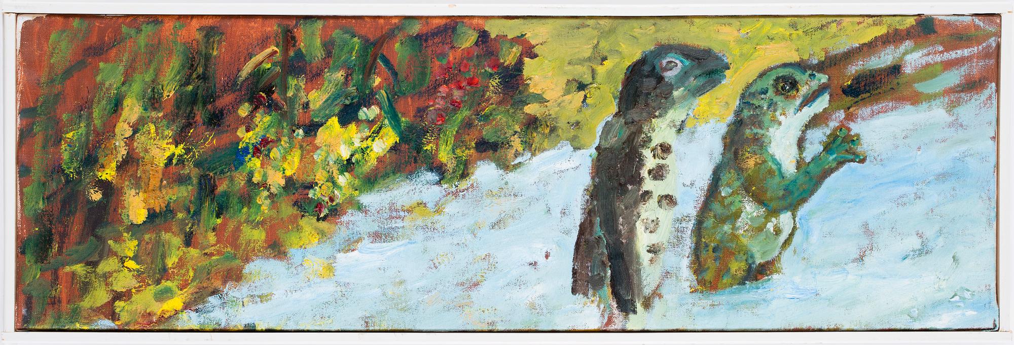 HANS WIGERT, oil on canvas signed Hans Wigert and dated Stavsnäs 2013 on verso.