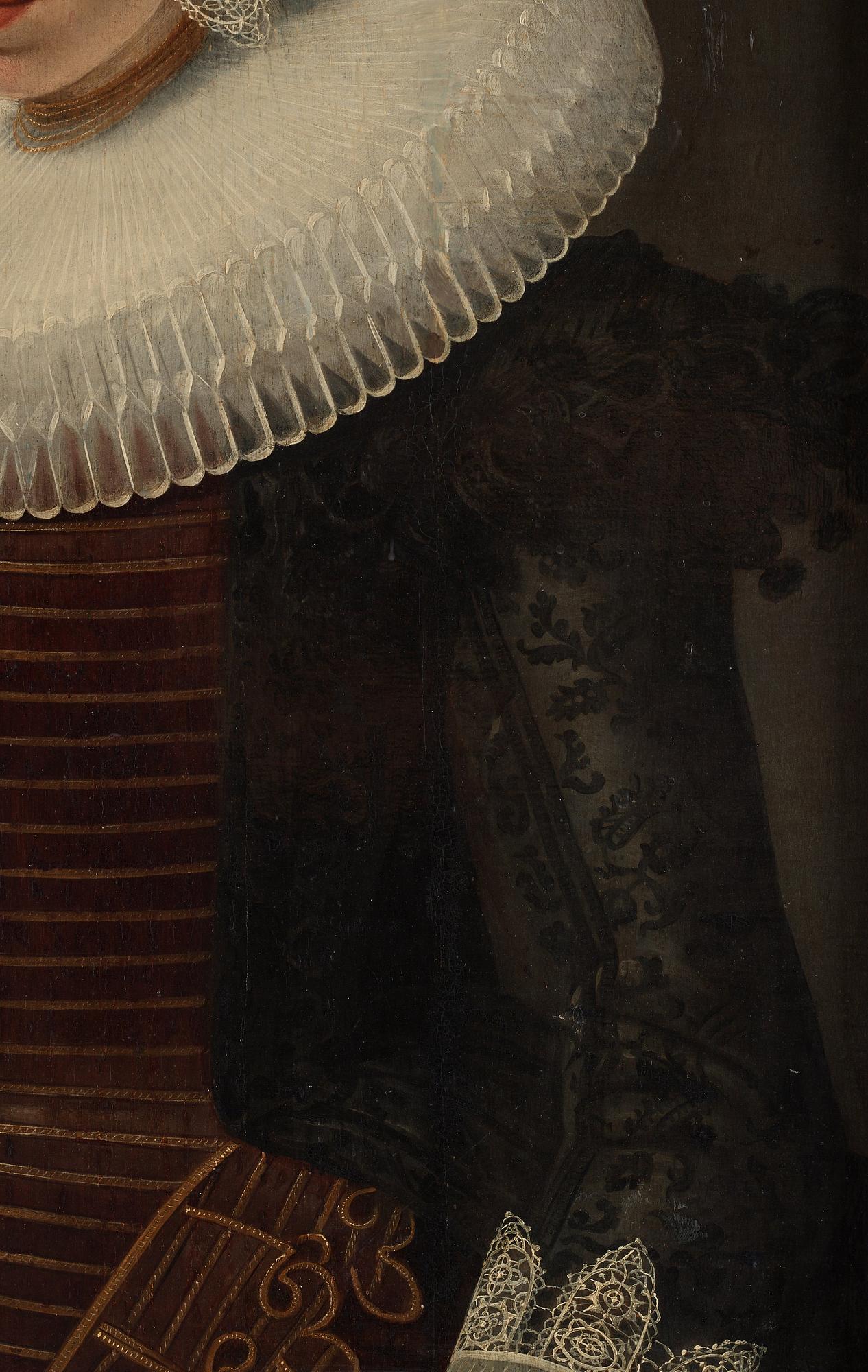 Wybrand Simonsz. de Geest, Portrait of a woman and her child.