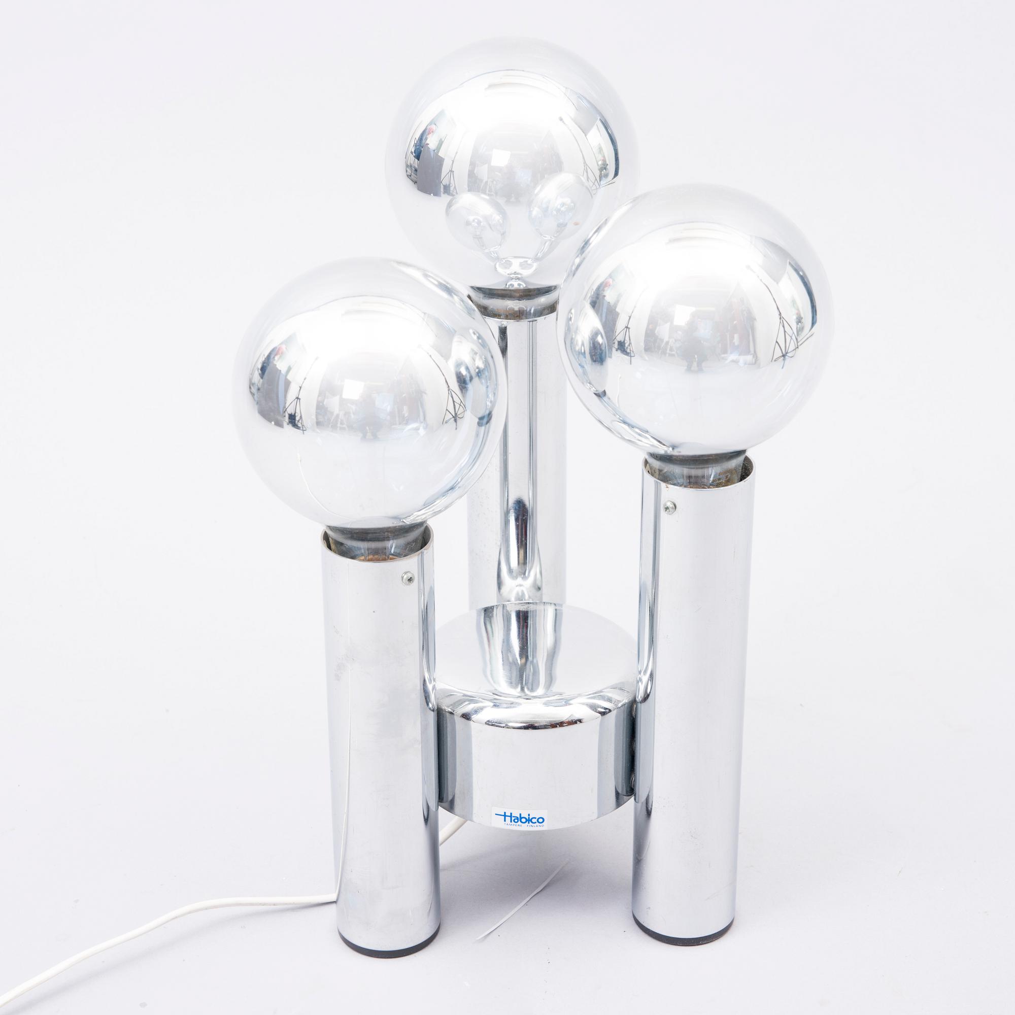 BORDSLAMPA, Habico, Tammerfors, Finland, 1960/70-tal.